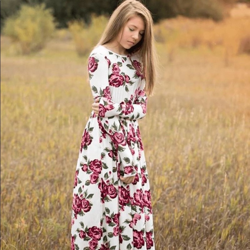 Long Sleeve Maxi Dress